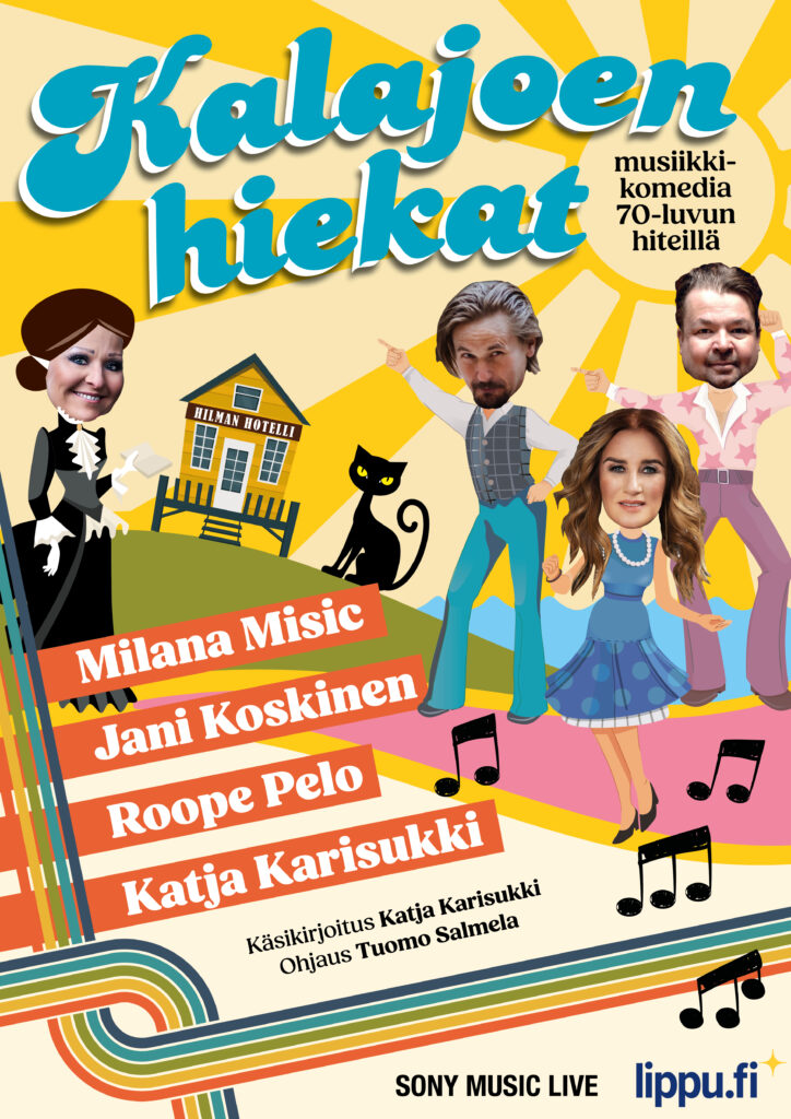 Kalajoen hiekat – Musiikkinäytelmä juliste